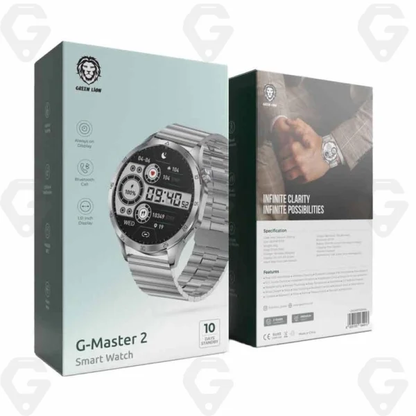ساعت هوشمند گرین G-Master 2 — صفحه AMOLED مشکی