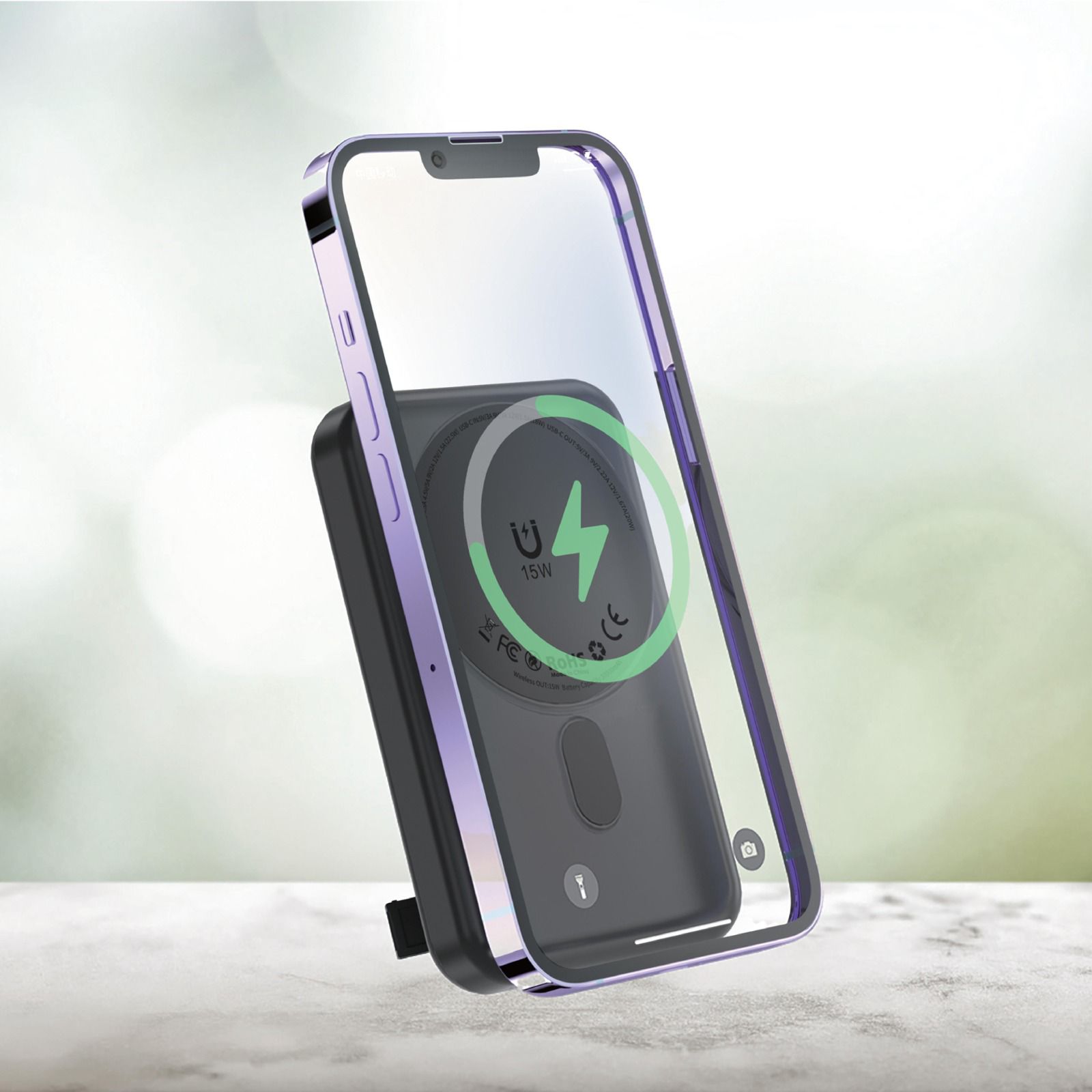 پاوربانک USB-C گرین لاین پاوربانک Green LAGOS با خروجی USB-C و شارژ سریع