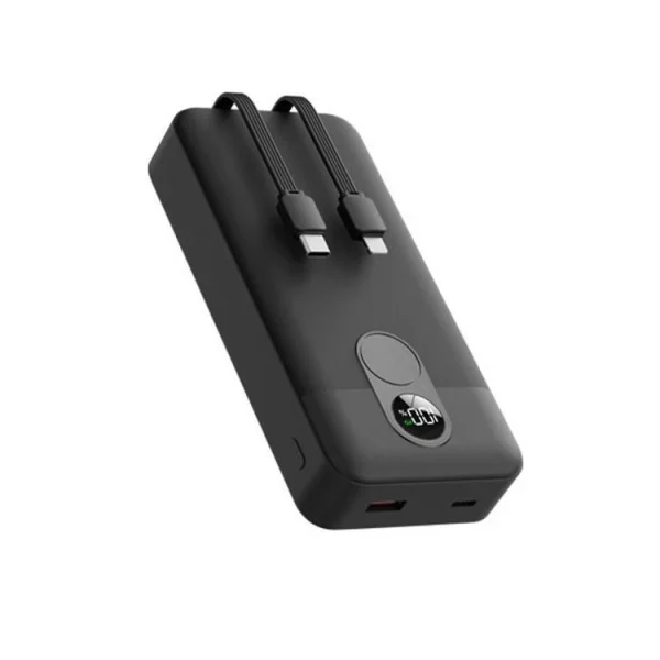 پاوربانک پرودو ۲۰۰۰۰ میلی‌آمپر دارای کابل داخلی تایپ سی