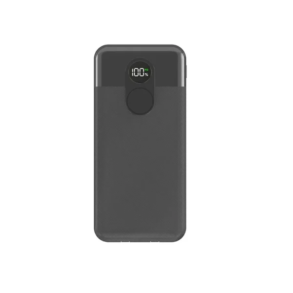 پاوربانک Porodo PD-PBFCH058 نمای جلو با نمایشگر دیجیتال شارژ