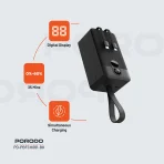 پاوربانک Porodo PB061 50000mAh با پشتیبانی از PD و QC