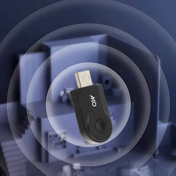 دانگل بلوتوثی آکو AKO AUB-1 نسخه 5.0 با درگاه USB