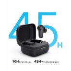 نمای نزدیک از جزئیات طراحی و لوگوی Anker روی هندزفری Soundcore R50i NC