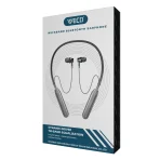 هدفون بلوتوثی گردنی ویکو مدل WE-36 - رنگ مشکی مات روی زمینه سفید