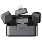 میکروفن بی سیم Type-C پرودو مدل PDLAMPHF75BK