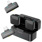میکروفن یقه ای حرفه ای پرودو PDLAMPHF75BK با درگاه اتصال USB Type C و کیس شارژ
