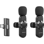 اتصال مستقیم میکروفون پرودو Audix Pro به آیفون با پورت لایتنینگ و به گوشی اندروید با پورت تایپ سی