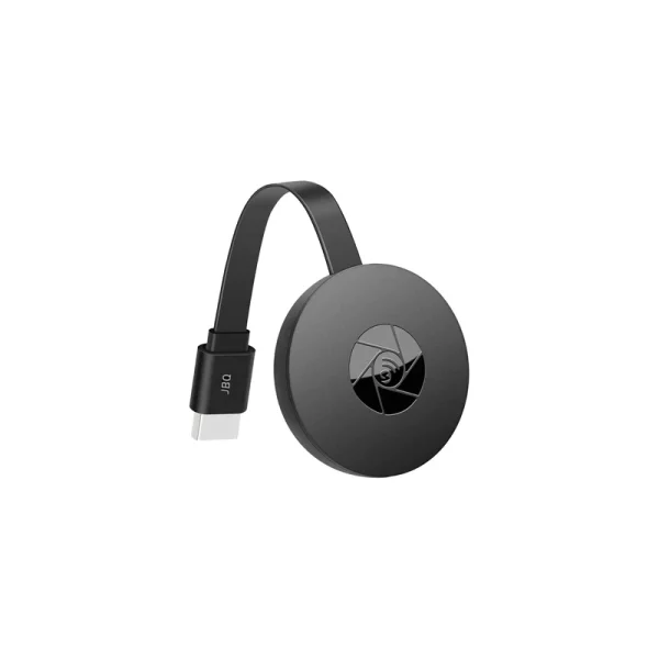 دانگل بی سیم JBQ مدل HDW-01 به همراه صفحه گیر (دامپر) و کابل USB – انتقال تصویر موبایل به تلویزیون با کیفیت 1080P