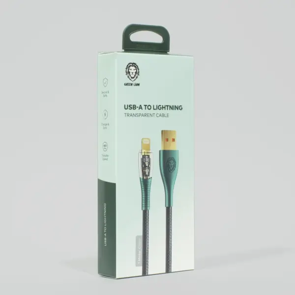 بسته‌بندی کابل گرین لاین USB-C مدل GNTSATYC1MBK با گارانتی ۲ ساله