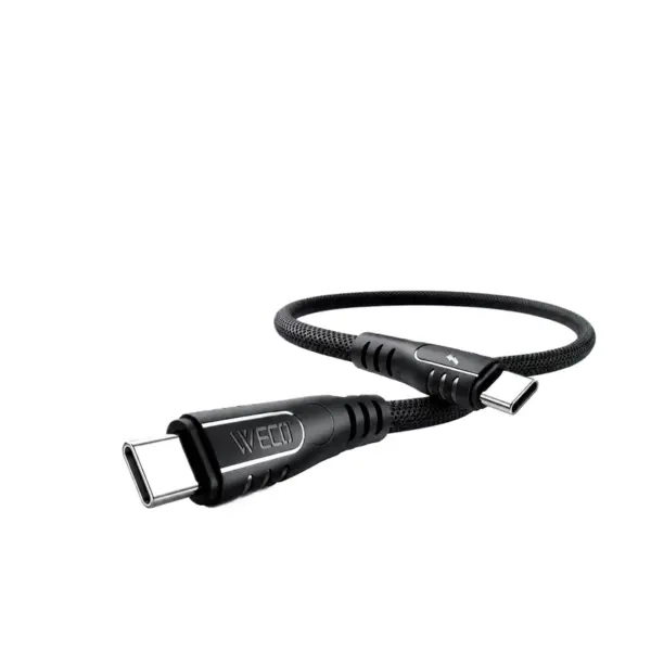 کابل USB-C به USB-C ویکو مدل We-49 طول ۱۰۰ سانتی‌متر