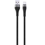 کابل بافته‌شده Green Lion USB-A به USB-C با شارژ سریع ۳ آمپر و مقاومت ۱۰۰۰۰ خمش